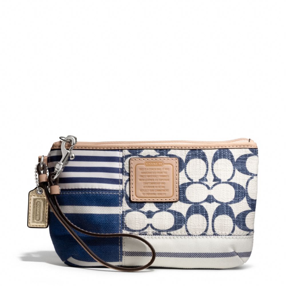 DAISY PATCHWORK MEDIUM WRISTLET - f49448 - F49448SVNY