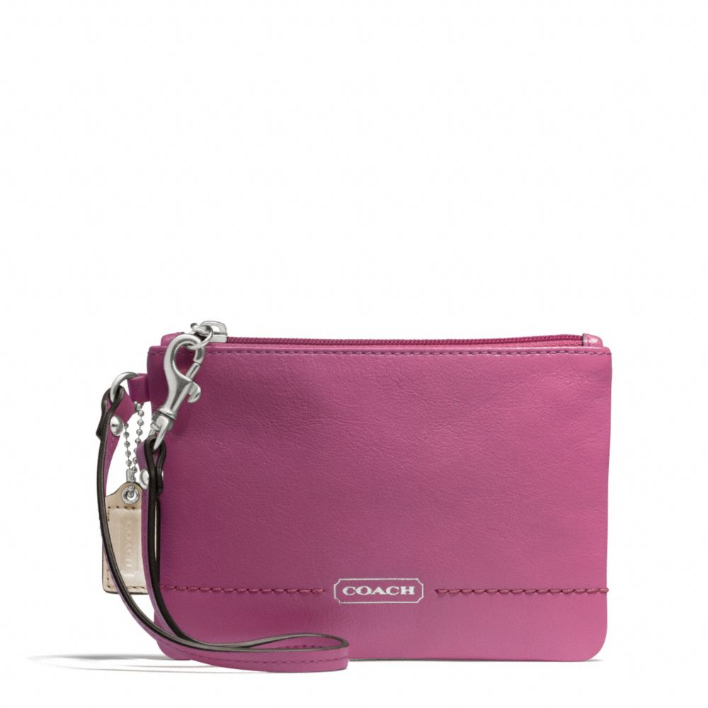 PARK LEATHER SMALL WRISTLET - f49475 - F49475SVRO