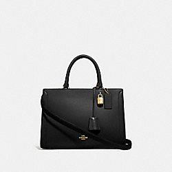 COACH F49500 Zoe Carryall BLACK/IMITATION GOLD