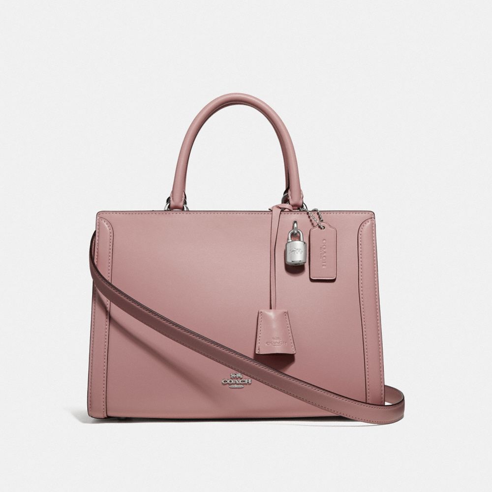 COACH ZOE CARRYALL - PETAL/SILVER - F49500