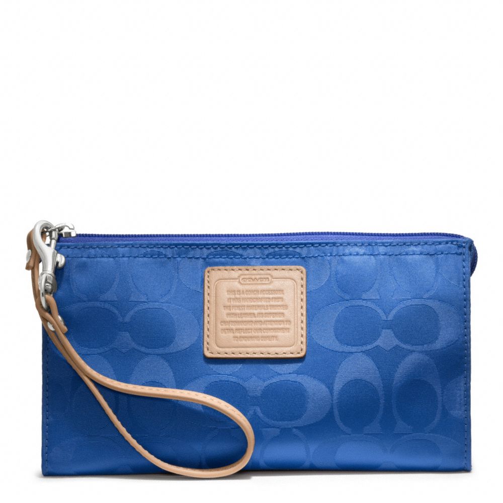 COACH F49546 LEGACY WEEKEND NYLON ZIPPY WALLET ONE-COLOR