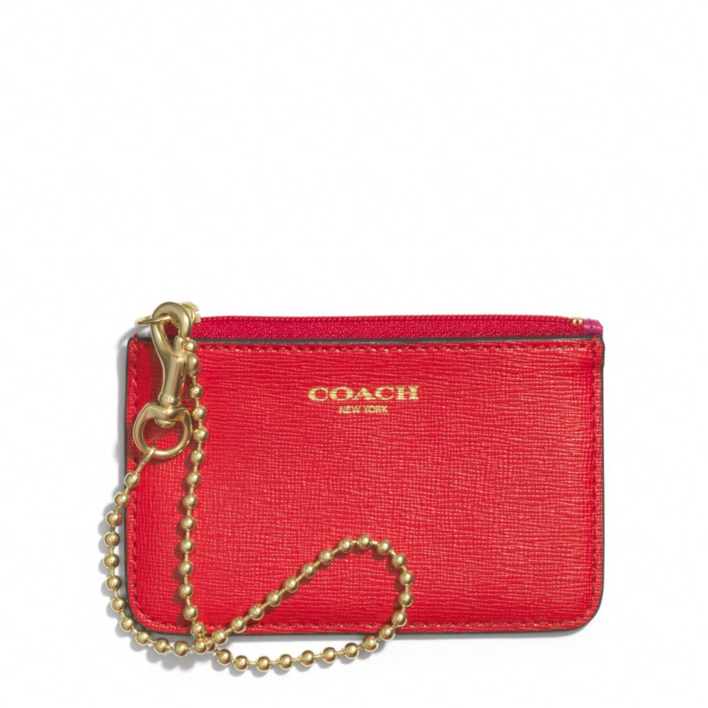 COACH F49743 SAFFIANO COLORBLOCK ID SKINNY ONE-COLOR