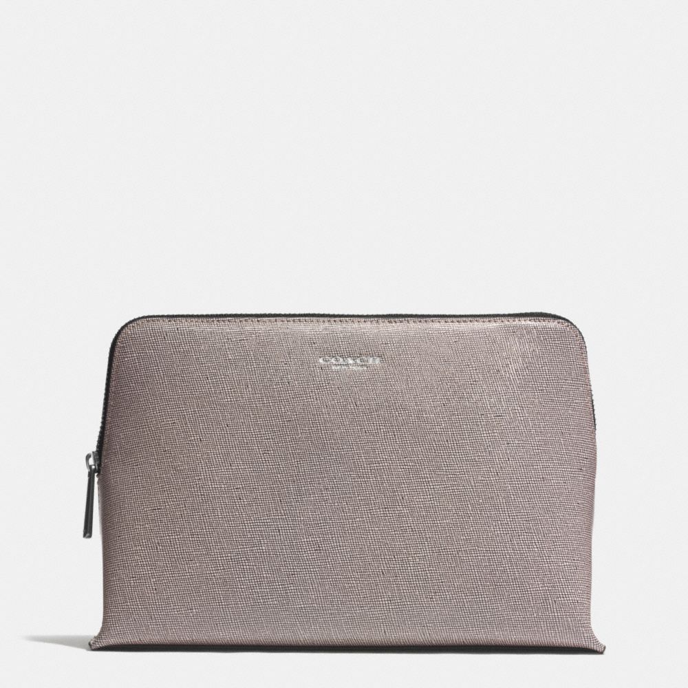 COACH F49748 COSMETIC CASE IN SAFFIANO LEATHER -QBD0C