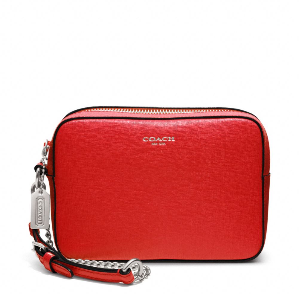 COACH SAFFIANO LEATHER FLIGHT WRISTLET -  - f49790