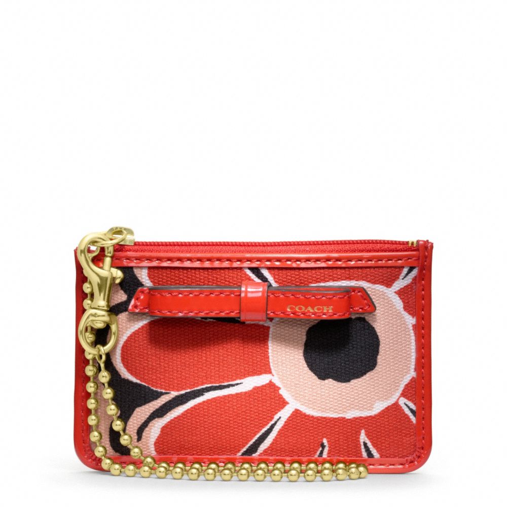 COACH F49815 - POPPY FLORAL SCARF PRINT ID SKINNY - | COACH WALLETS ...