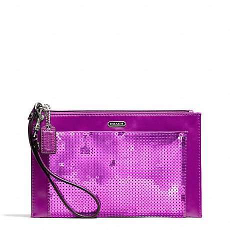 COACH F49887 OCCASION SEQUIN PARTY CLUTCH ONE-COLOR