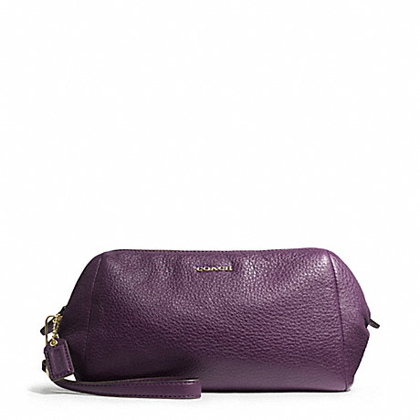 COACH MADISON ZIP TOP LARGE WRISTLET IN LEATHER -  - f49997