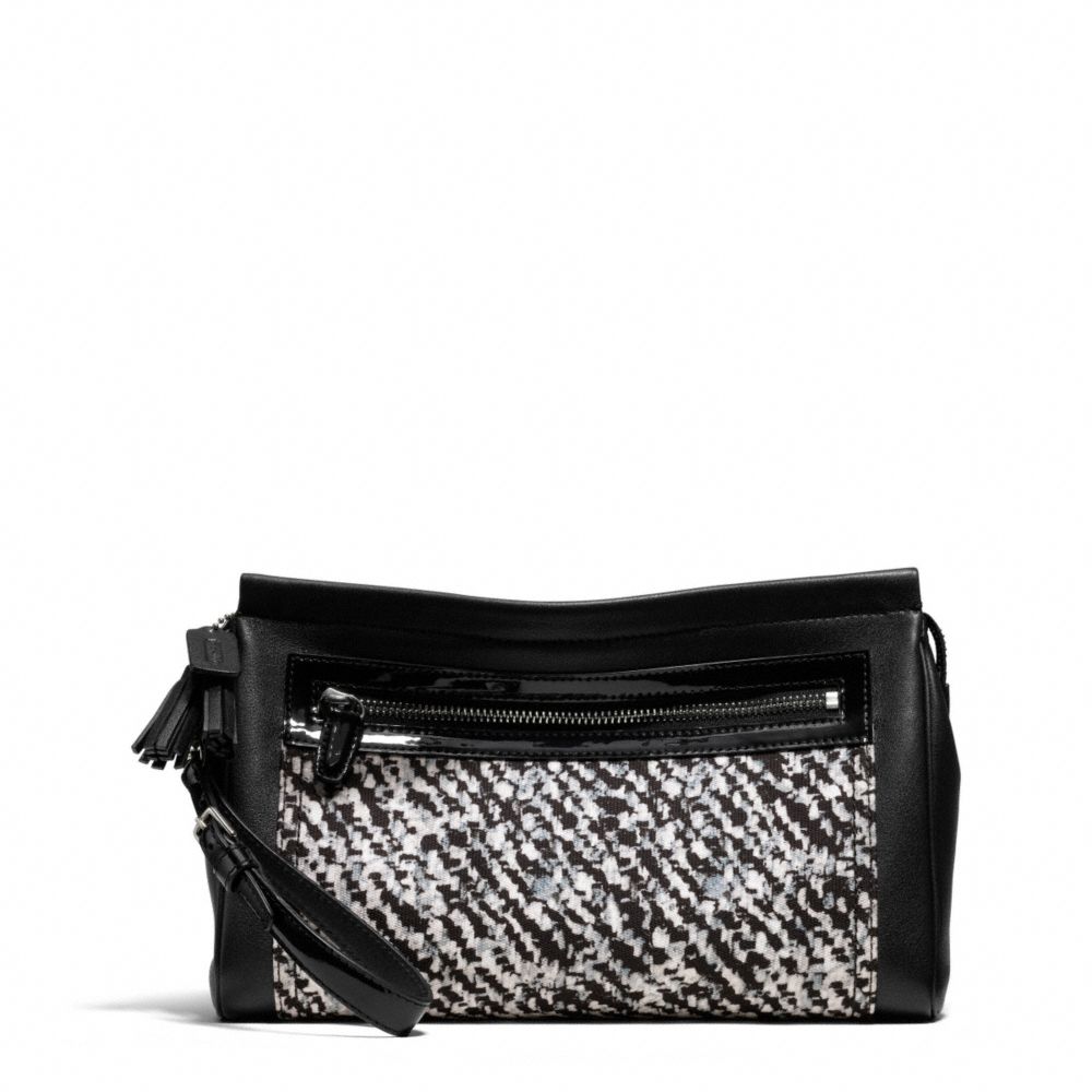 COACH F50031 LARGE CLUTCH IN DONEGAL PRINT FABRIC ONE-COLOR