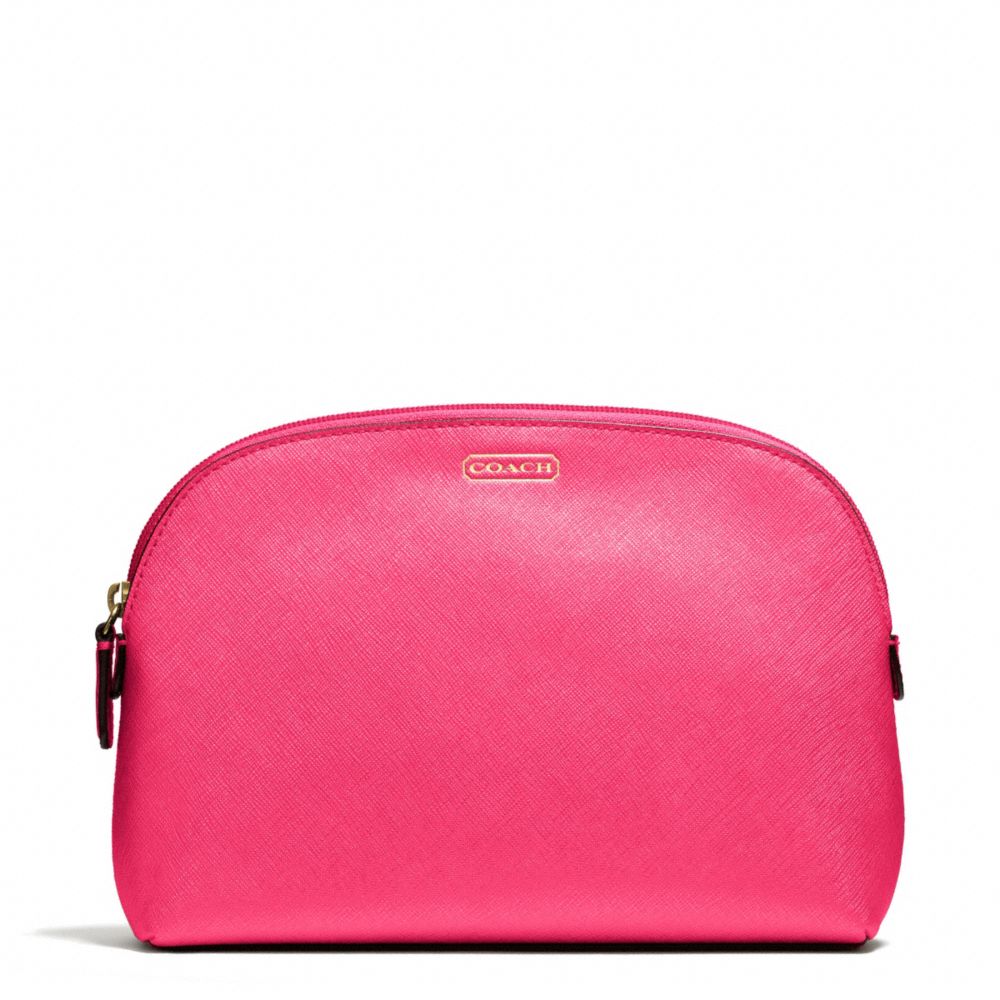 COACH DARCY COSMETIC CASE IN LEATHER - ONE COLOR - F50060