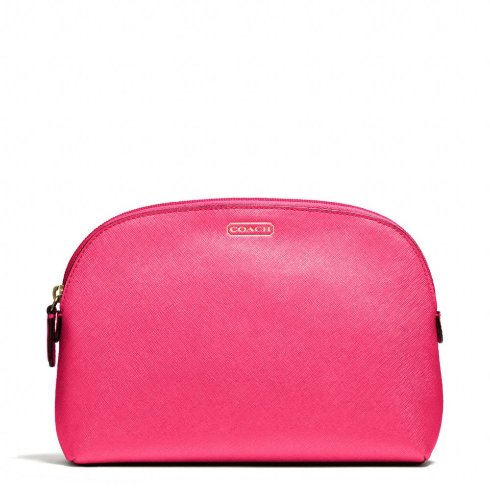 COACH F50060 DARCY COSMETIC CASE IN LEATHER ONE-COLOR