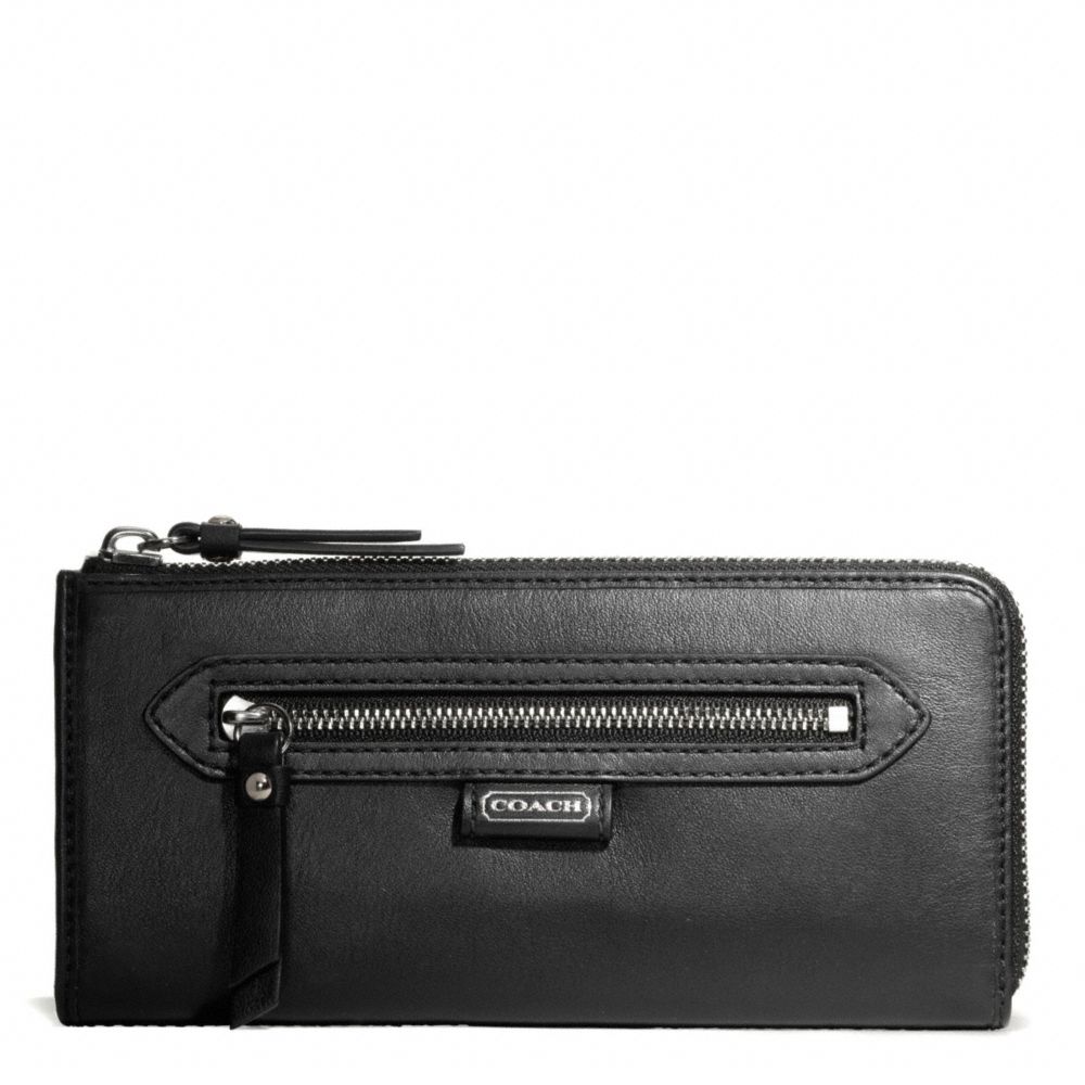 COACH DAISY LEATHER SLIM ZIP -  - f50133