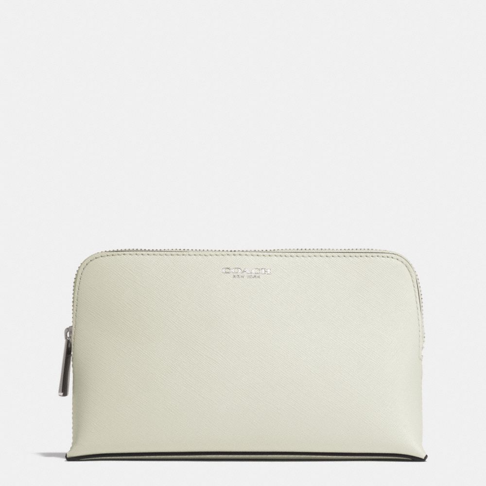 COACH F50371 MEDIUM SAFFIANO LEATHER COSMETIC CASE AK/SOFT-IVY