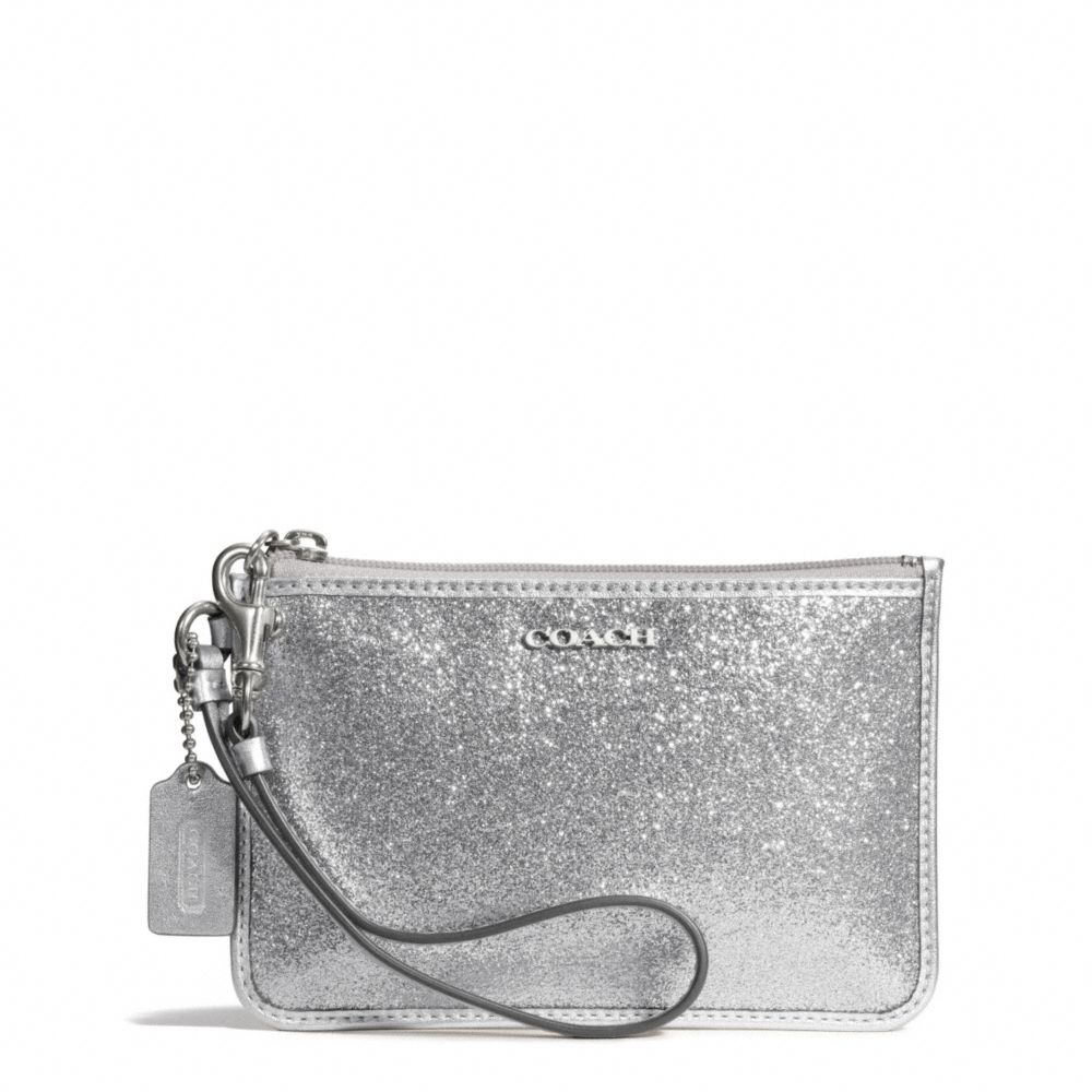 Silver wristlet best sale