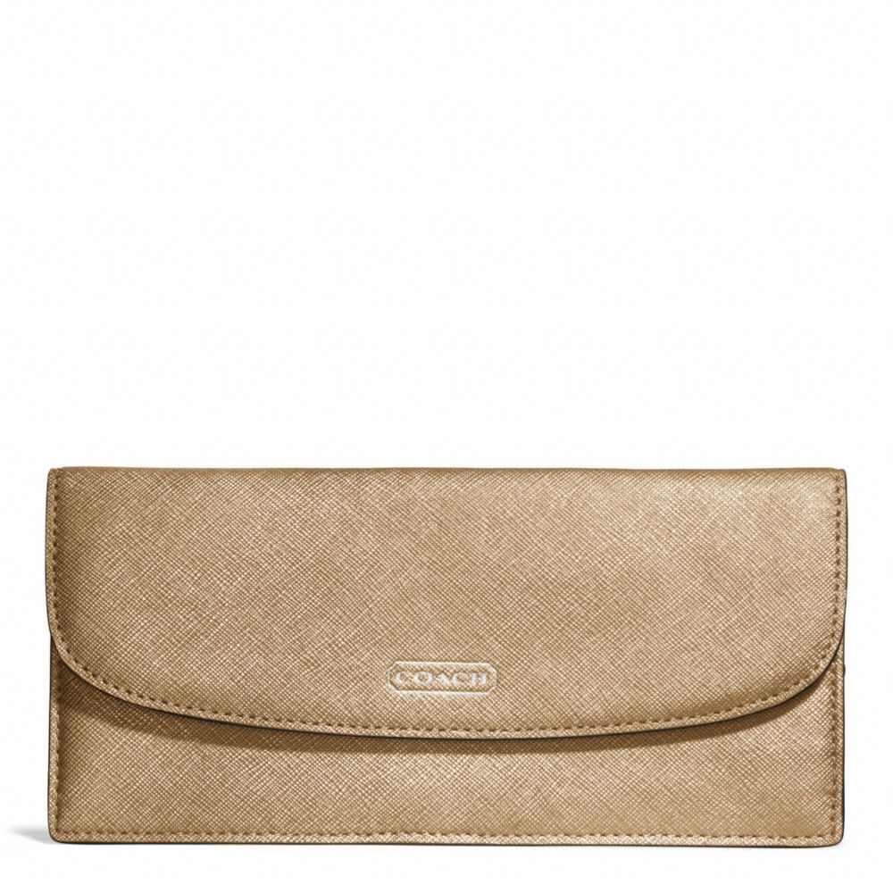 COACH F50428 Darcy Leather Soft Wallet 