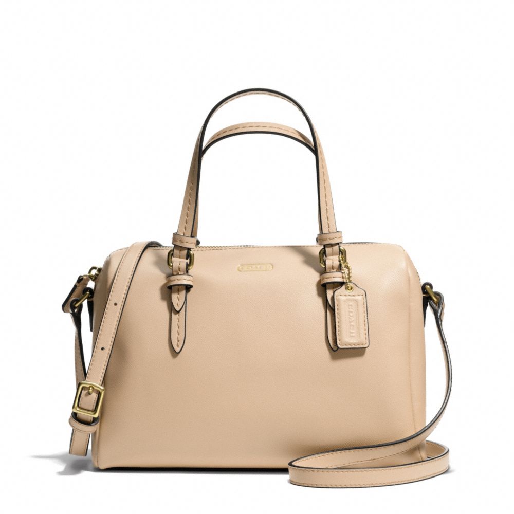 COACH F50430 - PEYTON BENNETT MINI SATCHEL BRASS/SAND