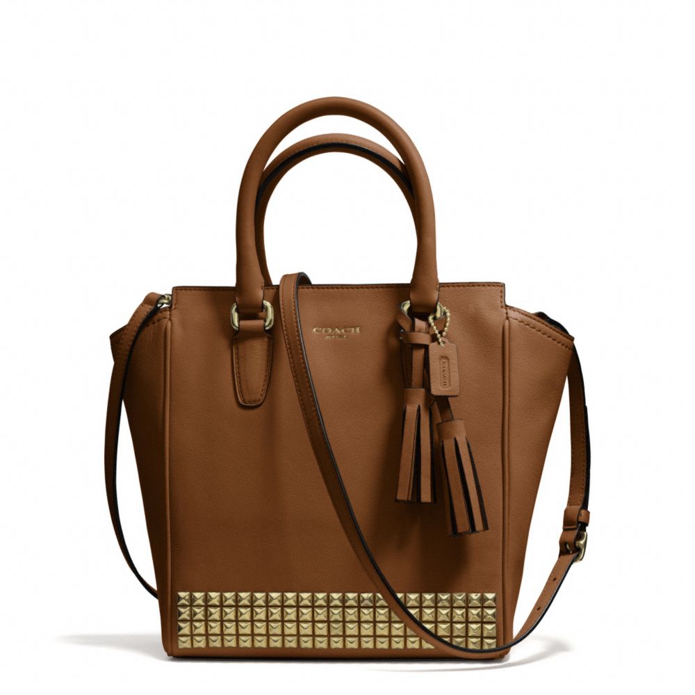 COACH F50470 Legacy Studded Leather Mini Tanner 