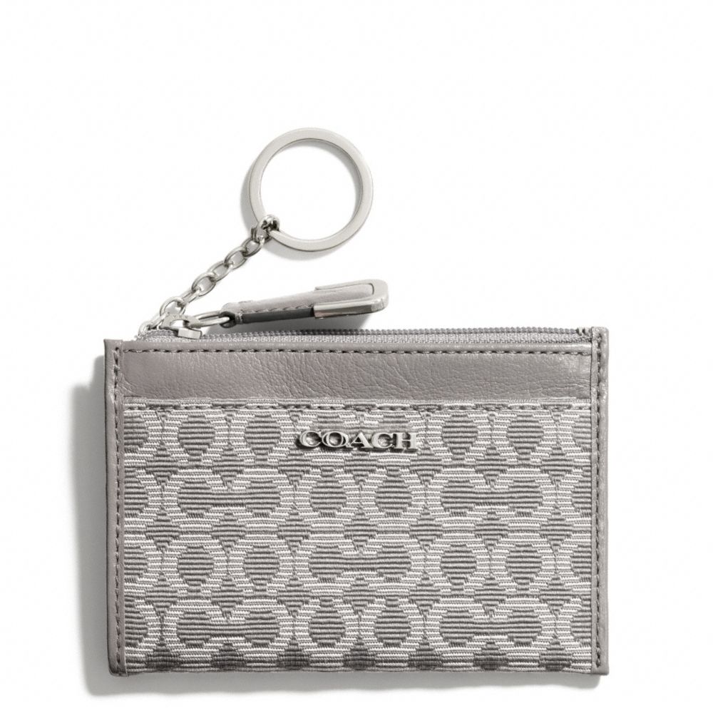 COACH F50473 - MADISON NEEDLEPOINT OP ART MINI SKINNY ONE-COLOR