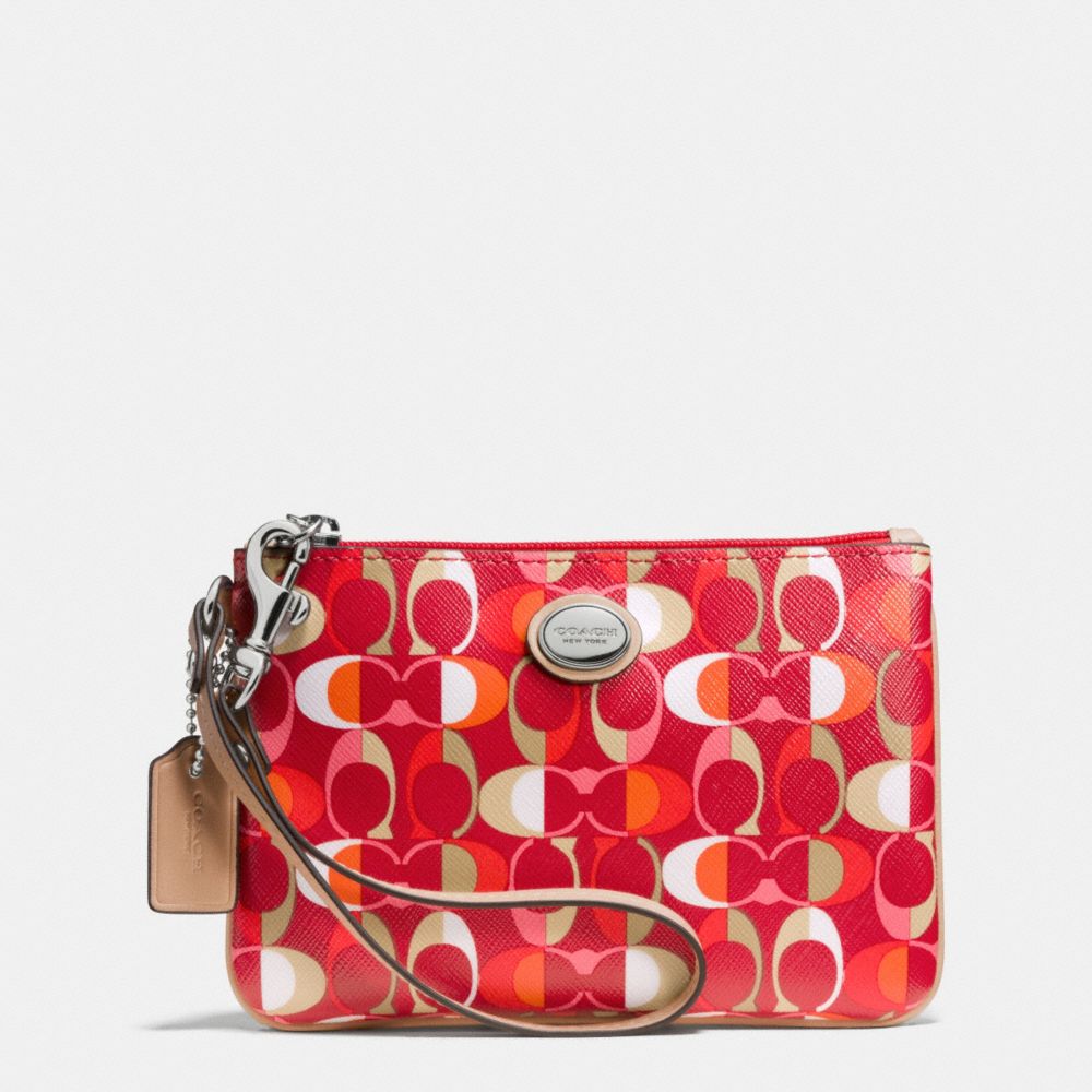 PEYTON DREAM C SMALL WRISTLET - f50523 - SILVER/VERMILLION MULIGHTICOLOR