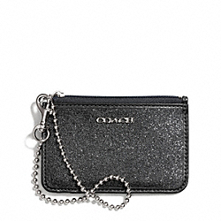 GLITTER ID SKINNY - SILVER/BLACK - COACH F50558