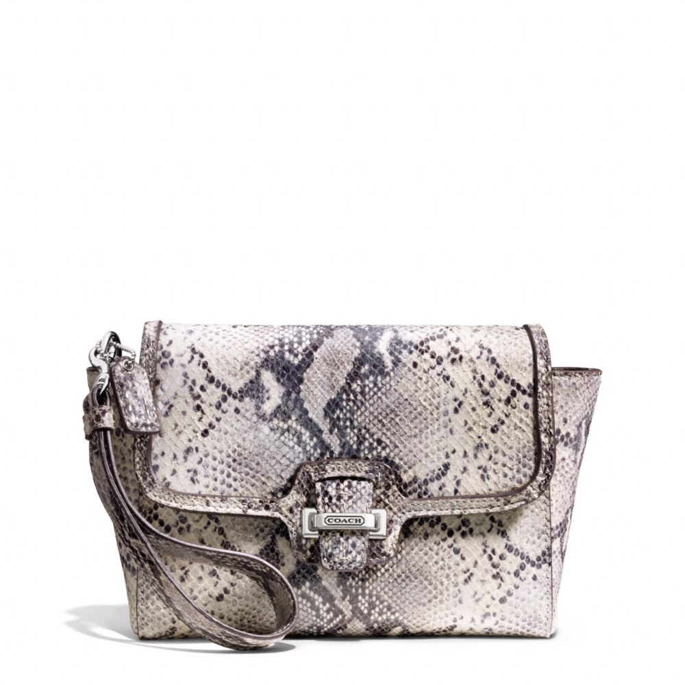 COACH TAYLOR EXOTIC FLAP CLUTCH - ONE COLOR - F50579
