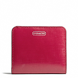 COACH DARCY PATENT LEATHER SMALL WALLET - ONE COLOR - F50777