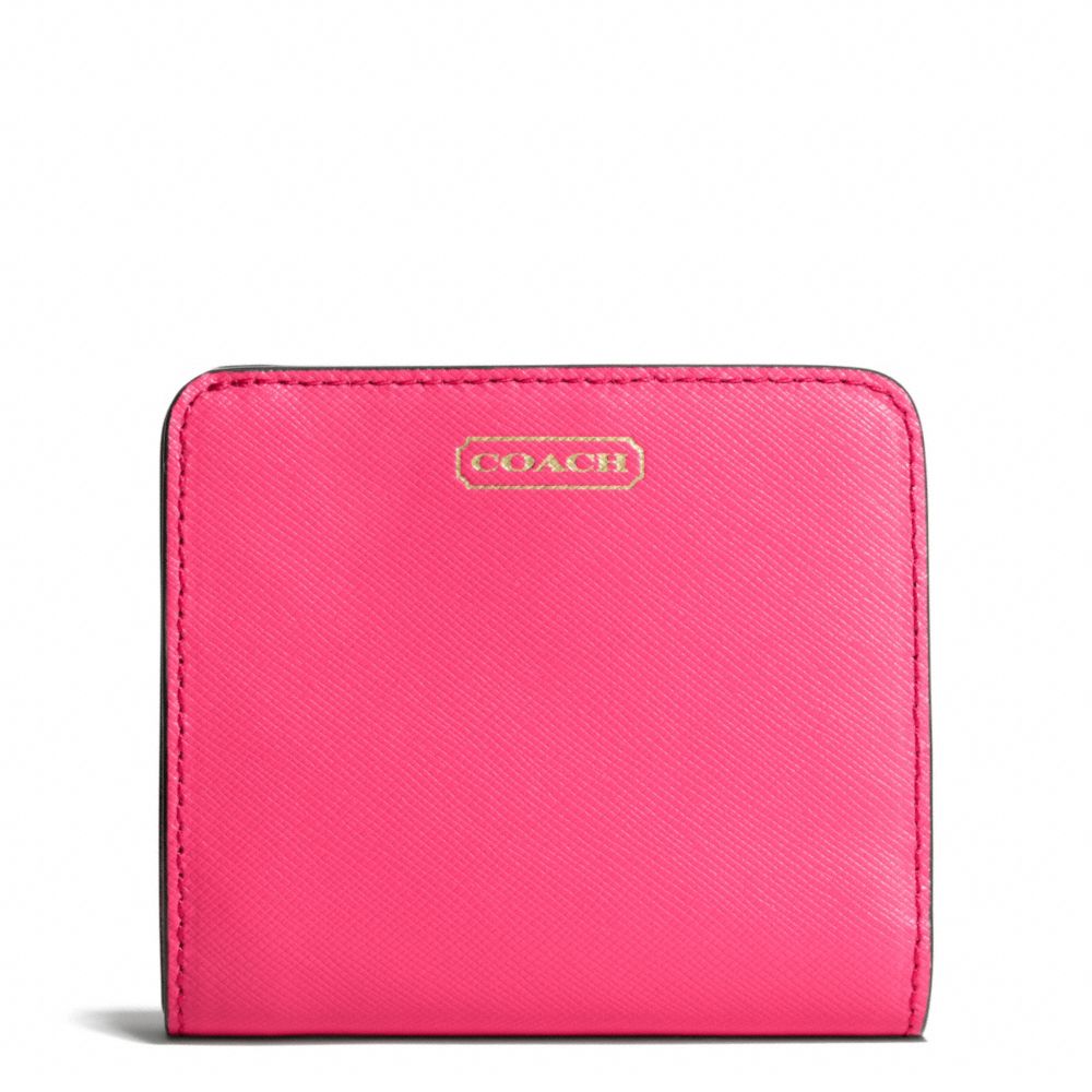 COACH f50780 DARCY SMALL WALLET IN LEATHER 