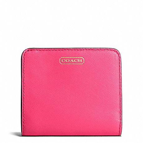 COACH f50780 DARCY SMALL WALLET IN LEATHER 