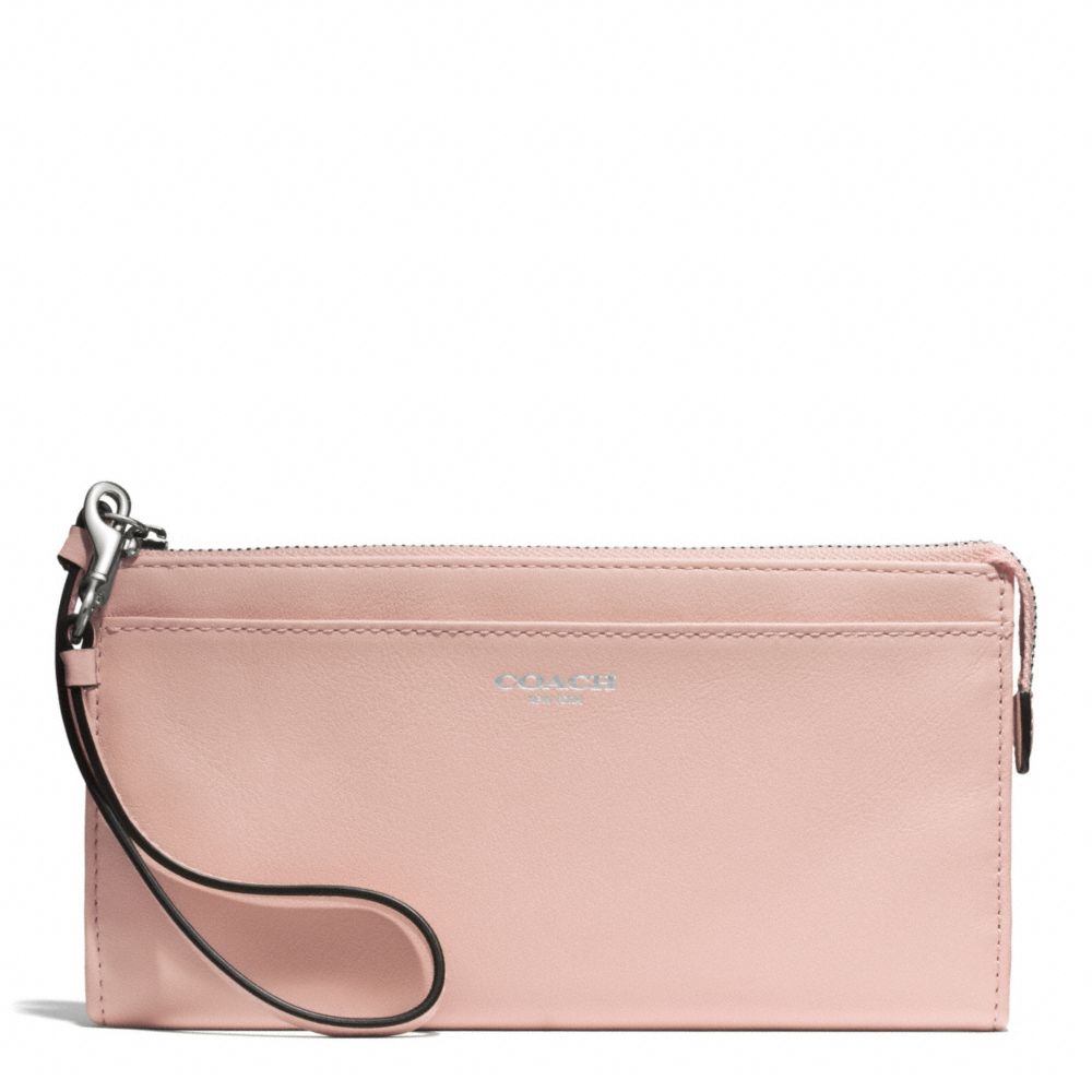 COACH BLEECKER LEATHER ZIPPY WALLET -  - f50860