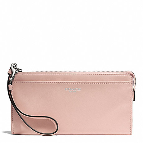 COACH F50860 BLEECKER LEATHER ZIPPY WALLET ONE-COLOR