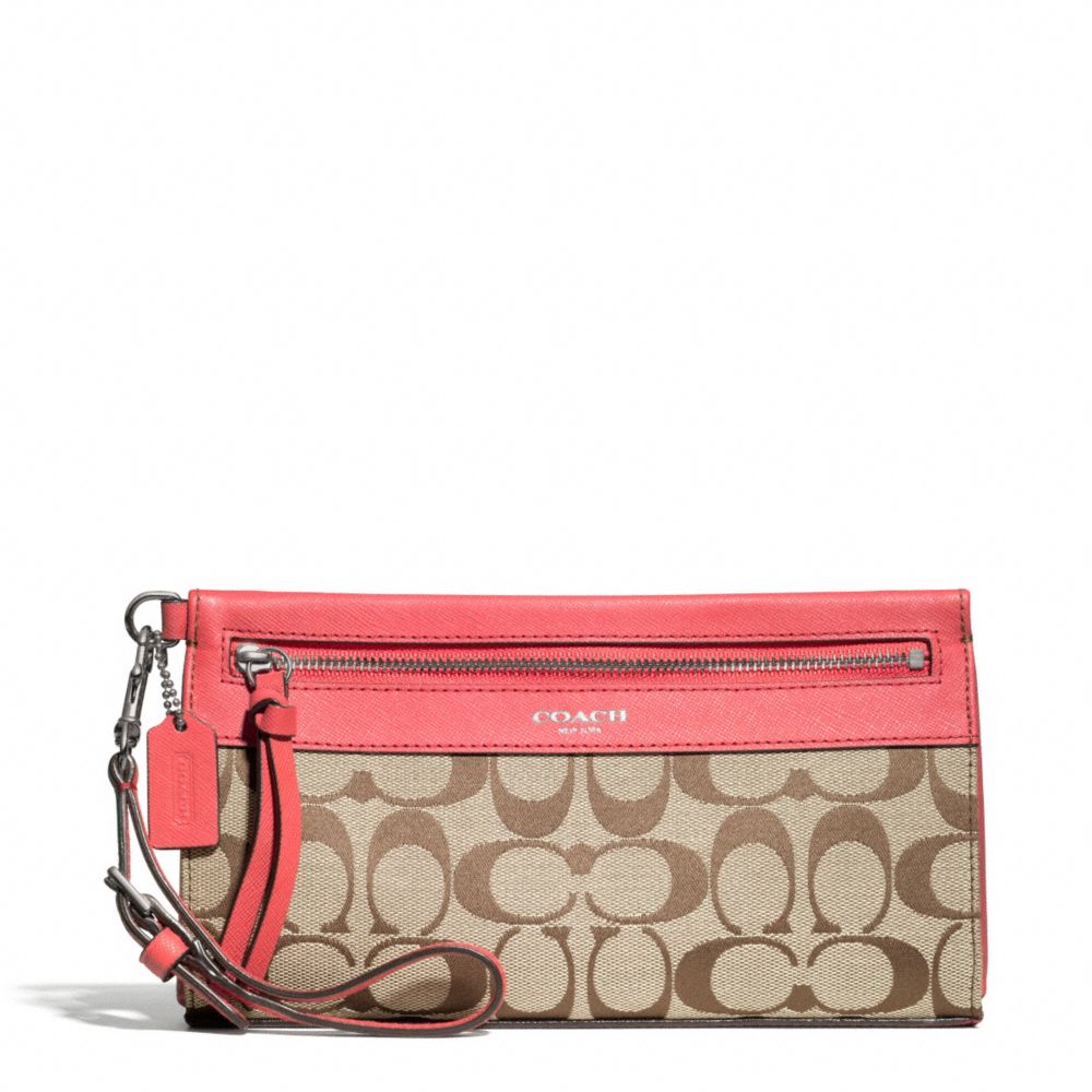 COACH f50956 SIGNATURE LARGE WRISTLET 