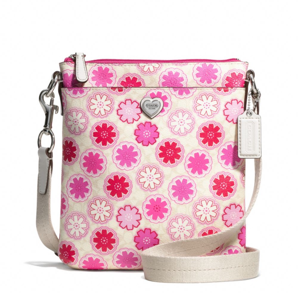 COACH F51105 - FLORAL PRINT SWINGPACK ONE-COLOR