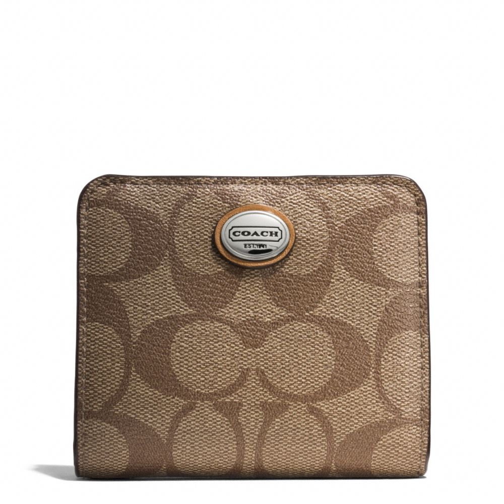 COACH F51130 Peyton Floral Small Wallet 