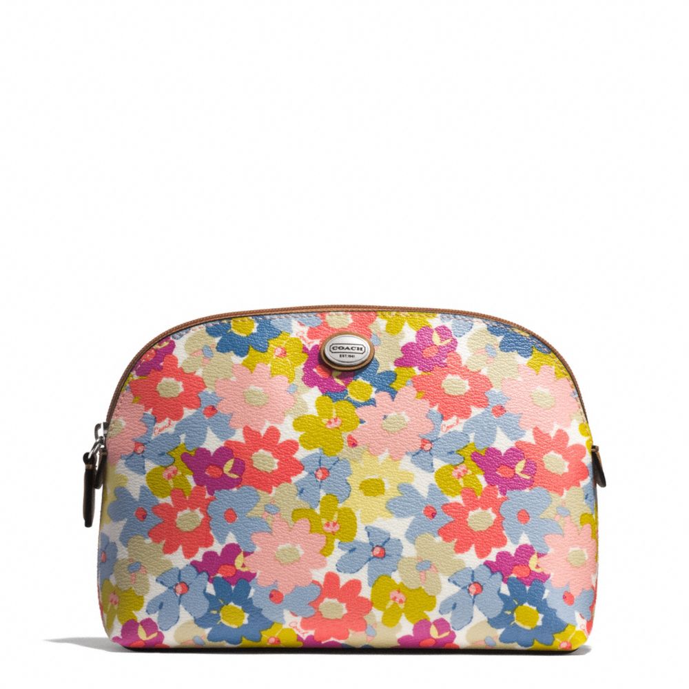 PEYTON FLORAL COSMETIC CASE - f51207 - F51207SVMC