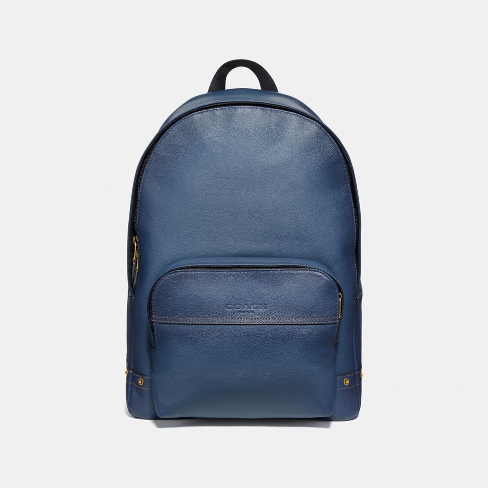 COACH F51226 HOUSTON BACKPACK DENIM/BRASS