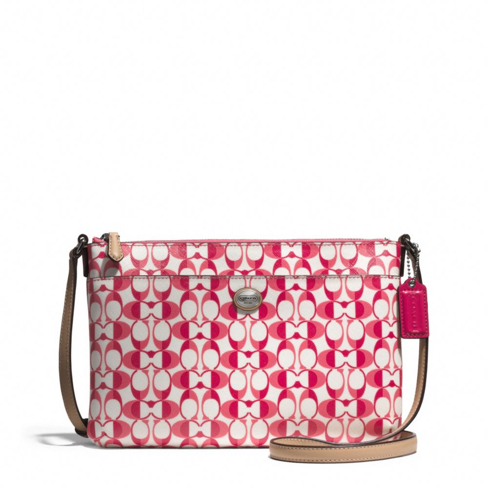 COACH F51364 - PEYTON EAST/WEST SWINGPACK IN DREAM C COATED CANVAS ONE-COLOR