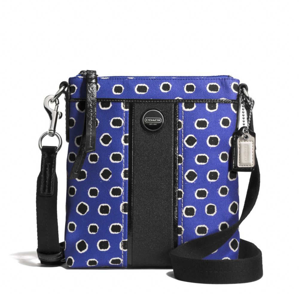 MINI DOT STRIPE SWINGPACK COACH F51723