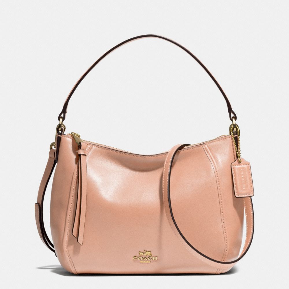 COACH F51900 MADISON TOP HANDLE IN LEATHER -LIGHT-GOLD/ROSE-PETAL