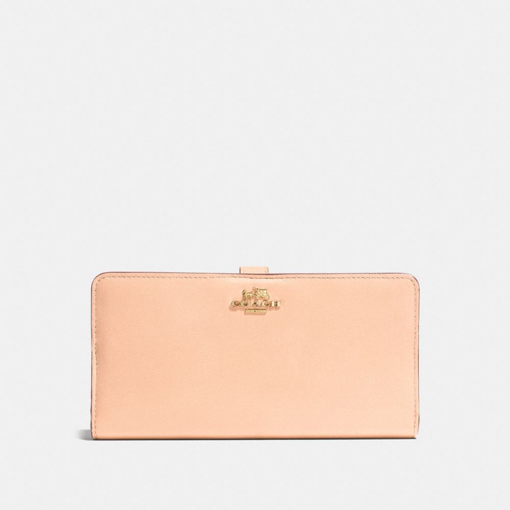 SKINNY WALLET IN LEATHER - LIAPR - COACH F51936