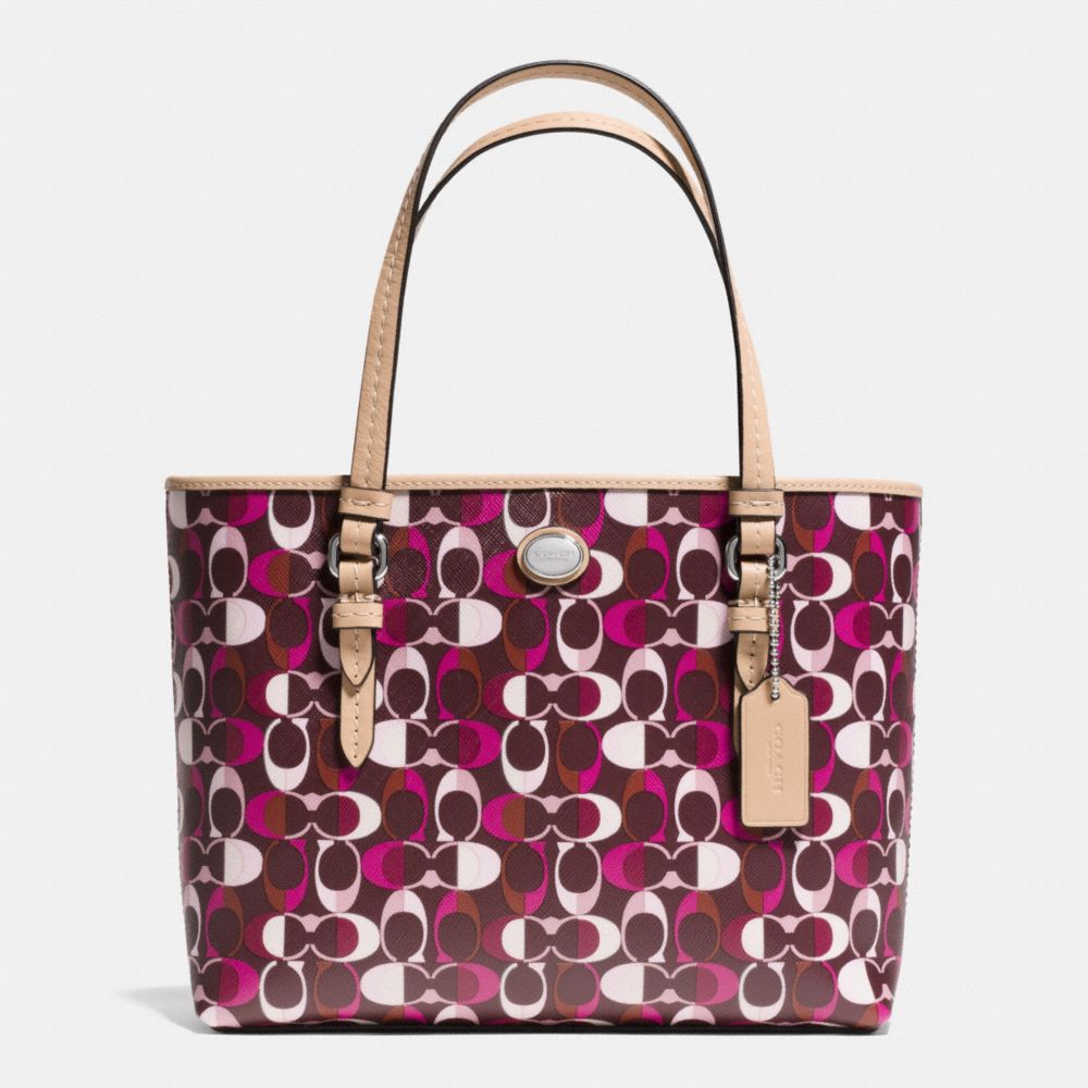 COACH PEYTON DREAM C PRINT TOP HANDLE TOTE - SVDDN - F52262