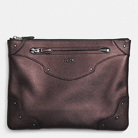 COACH RIVETS LARGE FOLIO IN LEATHER - QBBRZ - f52419