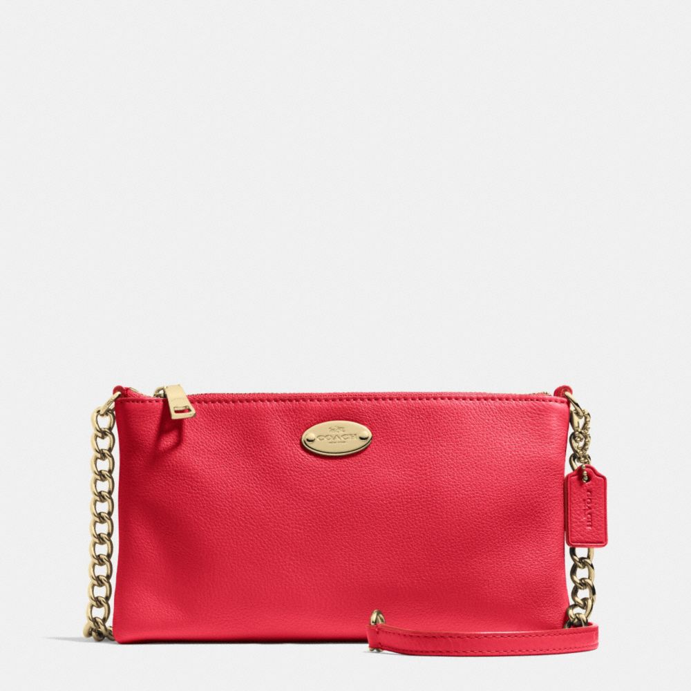 QUINN CROSSBODY IN PEBBLE LEATHER - f52709 - IME8B