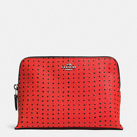 COACH COSMETIC CASE IN PRINTED LEATHER -  SVE4W - f52927
