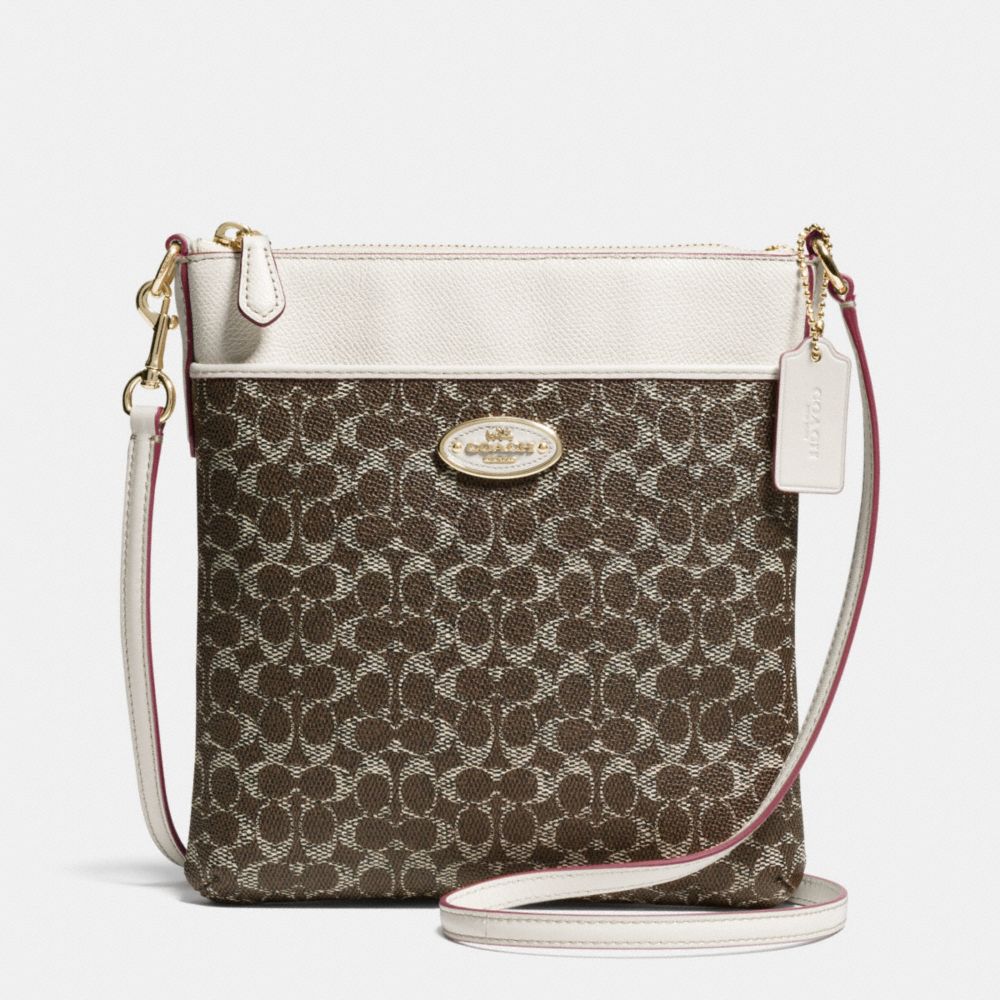 COACH F53006 COURIER CROSSBODY IN SIGNATURE -LIDRY