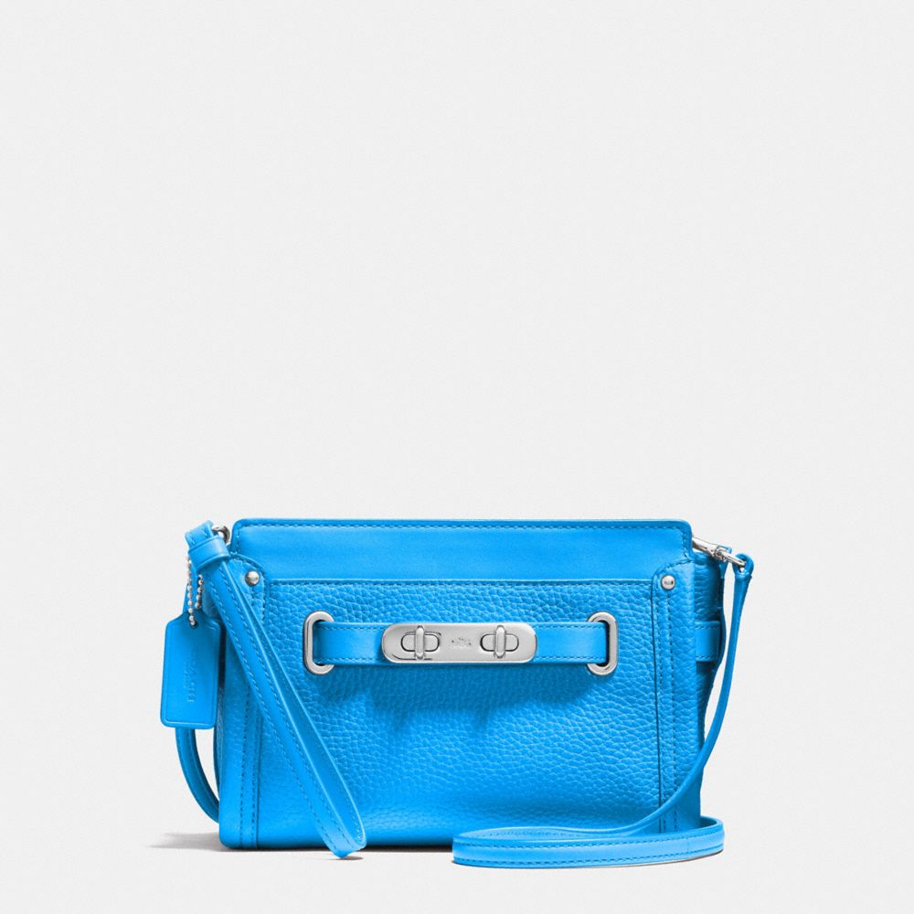 COACH SWAGGER WRISTLET - COACH f53032 - SILVER/AZURE