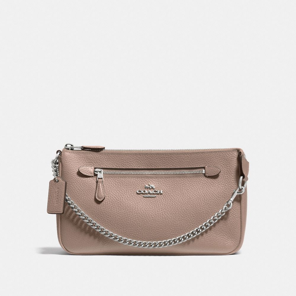 COACH F53078 - NOLITA WRISTLET 24 STONE/SILVER