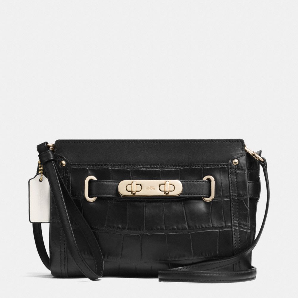 COACH SWAGGER WRISTLET - f53108 - BLACK/LIGHT GOLD