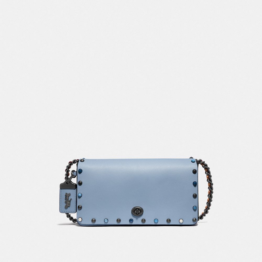 COACH F53404 - DINKY WITH RIVETS V5/SLATE