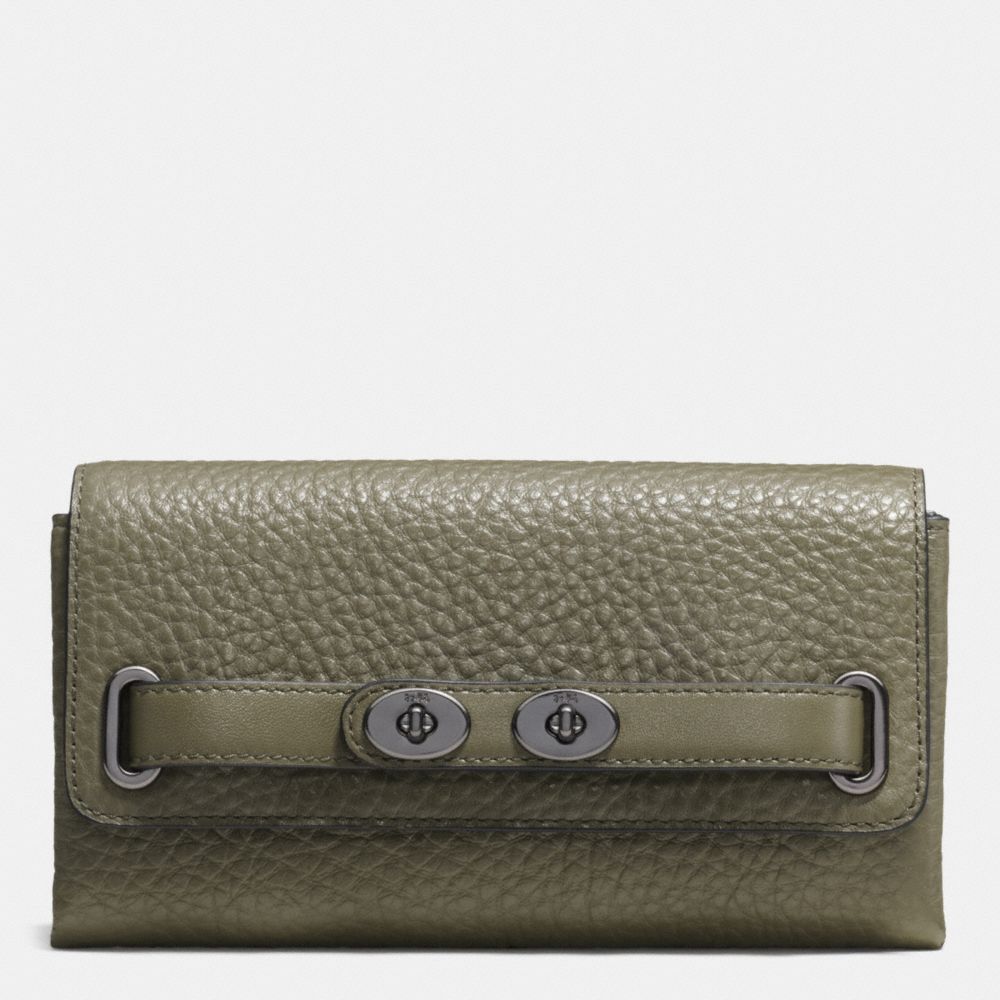 BLAKE WALLET IN BUBBLE LEATHER - QBB75 - COACH F53425
