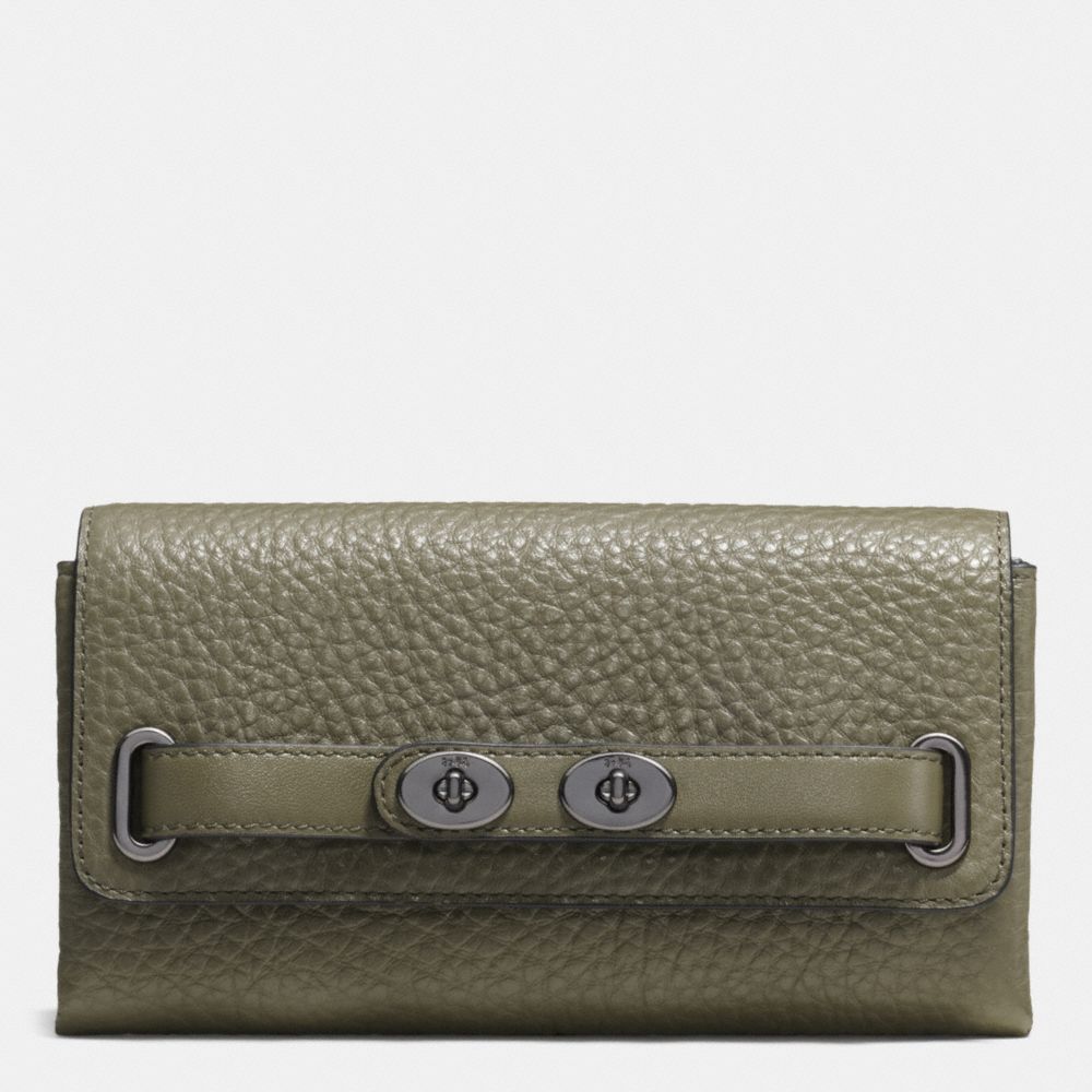 COACH F53425 Blake Wallet In Bubble Leather QBB75