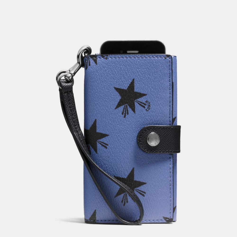 PHONE CLUTCH IN STAR CANYON PRINT COATED CANVAS - QBEB6 - COACH F53440